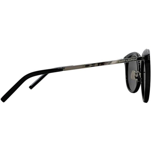 Saint Laurent Sunglasses in Black Silver Sl117 main image 8